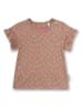 Sanetta Kidswear Shirt "Lovely Leo" in Hellbraun/ Pink