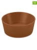 koziol 4er-Set: Schalen "Connect Bowl" in Braun - 0,4 l