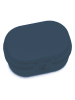 koziol Lunchbox "Pascal Mini" donkerblauw - (L)9,6 x (B)7 x (D)5,2 cm