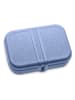 koziol Lunchbox "Pascal L" blauw - (L)9,7 x (B)9,2 x (H)12 cm