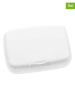 koziol 2-delige set: lunchboxen "Candy L" wit - (L)18 x (B)12 x (H)7 cm