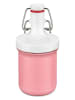 koziol Flasche "Plopp to go mini" in Weiß/ Rosa - 200 ml