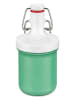koziol Butelka "Plopp to go mini" w kolorze biało-zielonym - 200 ml