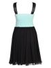 New G.O.L Jurk turquoise/zwart
