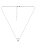 MAISON D'ARGENT Silber-Halskette mit Edelsteinen - (L)45 cm