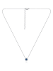 MAISON D'ARGENT Silber-Halskette mit Edelstein - (L)45 cm