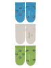 Sterntaler 3-delige set: sokken lichtblauw/groen/wit