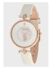 U.S. Polo Assn. Kwartshorloge crème/roségoudkleurig