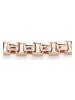 U.S. Polo Assn. Rosévergold. Armband mit Kristallen