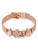 U.S. Polo Assn. Rosévergold. Armband mir Kristallen