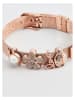 U.S. Polo Assn. Rosévergold. Armband mir Kristallen