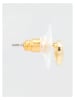 U.S. Polo Assn. Vergulde oorstekers met kristallen