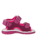 Primigi Skórzane sandały w kolorze fioletowym