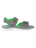 Primigi Leren sandalen grijs/groen