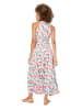 Aller Simplement Kleid in Weiß/ Rosa/ Hellblau