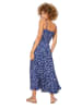 Aller Simplement Kleid in Blau/ Weiß