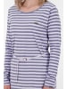 alife and kickin Kleid "Ellin" in Blau/ Weiß