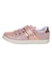 lamino Leren sneakers lichtroze