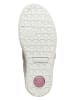 lamino Leren sneakers lichtroze