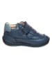 lamino Leren sneakers donkerblauw