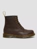 Dr. Martens Skórzane botki w kolorze brązowym