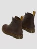Dr. Martens Skórzane botki w kolorze brązowym