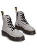 Dr. Martens Leren boots grijs