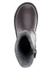 Ciao Leder-Winterstiefel in Grau