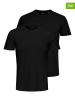 ONLY & SONS 2-delige set: shirts "Basic" zwart