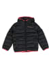 Champion Steppjacke in Schwarz/ Pink