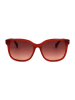 MaxMara Damen-Sonnenbrille in Rot/ Braun