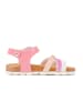 billowy Sandały w kolorze różowym ze wzorem