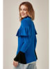 Milan Kiss Blouse zwart/blauw