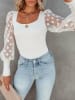 Milan Kiss Longsleeve in Creme