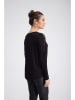 Milan Kiss Bluse in Schwarz