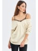 Milan Kiss Sweter w kolorze beżowym