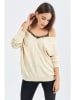 Milan Kiss Pullover in Beige