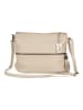 Lucca Baldi Leder-Umhängetasche "Montepulciano" in Creme - (B)36 x (H)23 x (T)10 cm