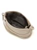 Lucca Baldi Leder-Umhängetasche "Montepulciano" in Creme - (B)36 x (H)23 x (T)10 cm