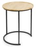 Lifa Living 2-delige set: bijzettafels lichtbruin