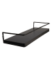 Lifa Living 2-delige set: wandmeubels zwart - (L)40 x (B)14,5 cm