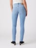 Wrangler Dżinsy "High Rise Skinny For Keeps" - Skinny fit - w kolorze błękitnym