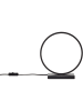 Brilliant LED-Tischleuchte "Chaumont" in Schwarz - EEK E (A bis G) - Ø 26 cm