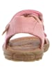 Naturino Skórzane sandały w kolorze jasnoróżowym