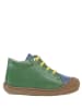 Naturino Leren sneakers groen/lichtblauw