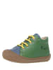 Naturino Leren sneakers groen/lichtblauw