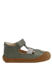 Naturino Leder-Halbsandalen in Grün