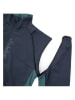 Kilpi 2-in-1 softshelljas "Zin" donkerblauw/turquoise