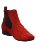 Think! Leder-Chelsea-Boots "Guad 2" in Rot