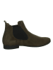 Think! Leder-Chelsea-Boots "Guad 2" in Khaki